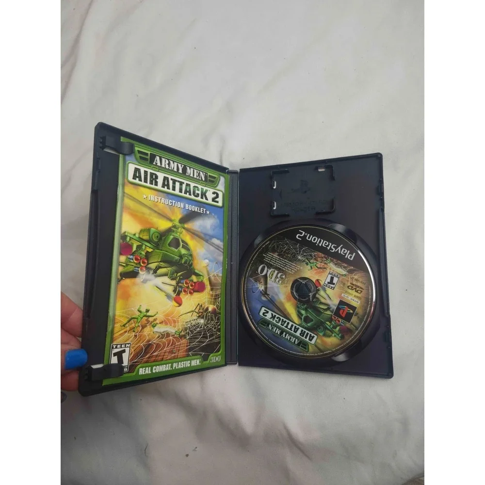 Army Men: Air Attack 2 (Sony PlayStation 2, 2001) Complete Manual